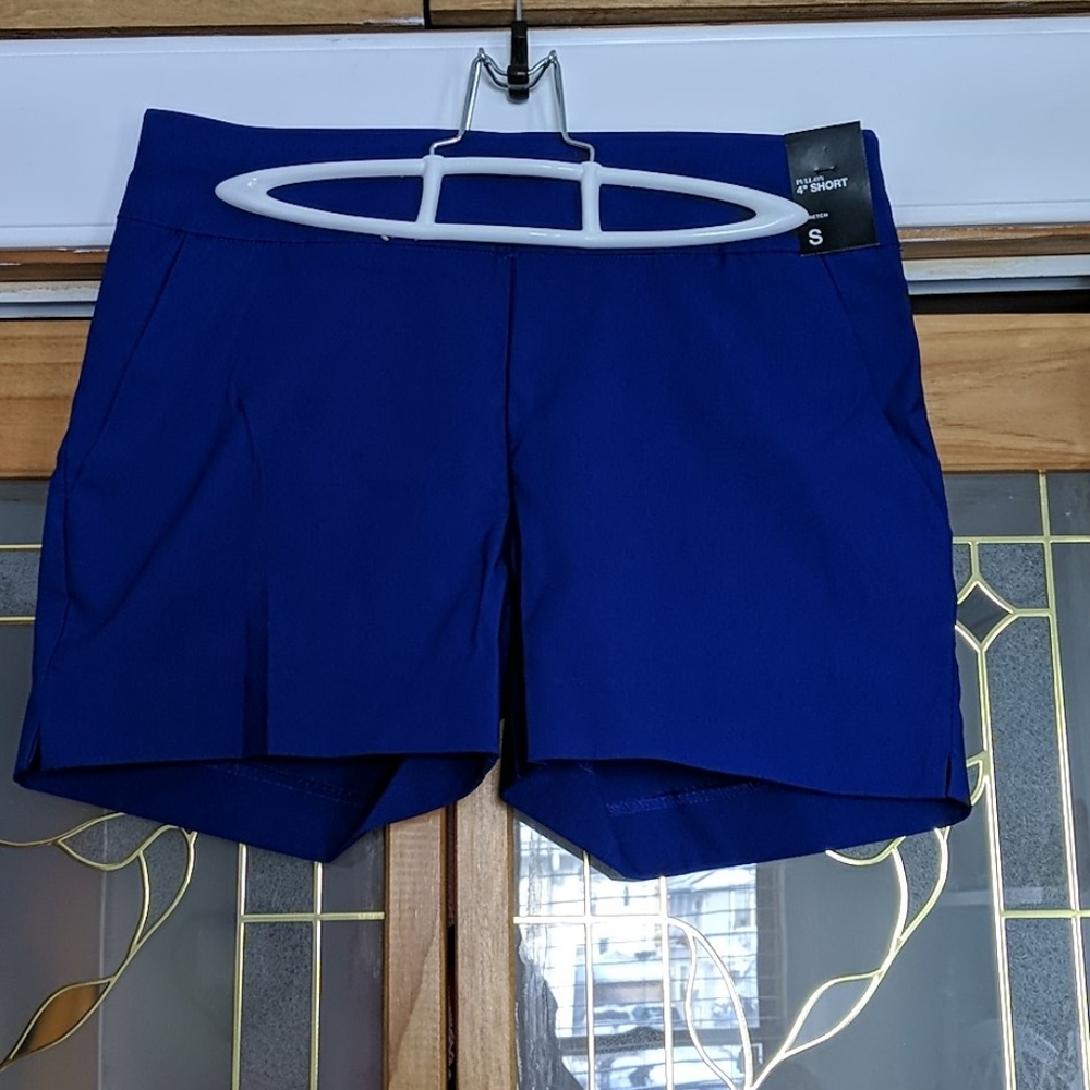 New York & Company Blue Pull-On shorts
